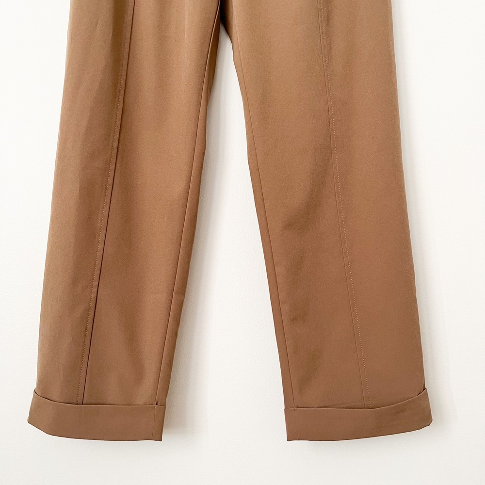 Varley Everly Lightweight Tapered Soft Stretch Woven Pants Womens XS Tan - Picture 3 of 13